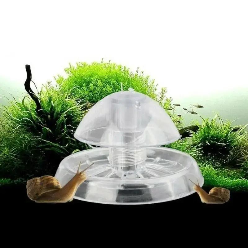 Aquarium Planted Fish - Новая прозрачная пластиковая ловушка для улиток