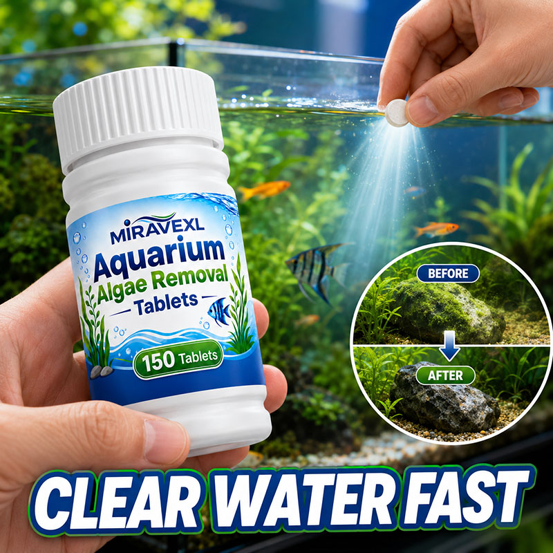 Aquarium Planted Fish - Таблетки MIRAVEXL 150 для удаления водорослей
