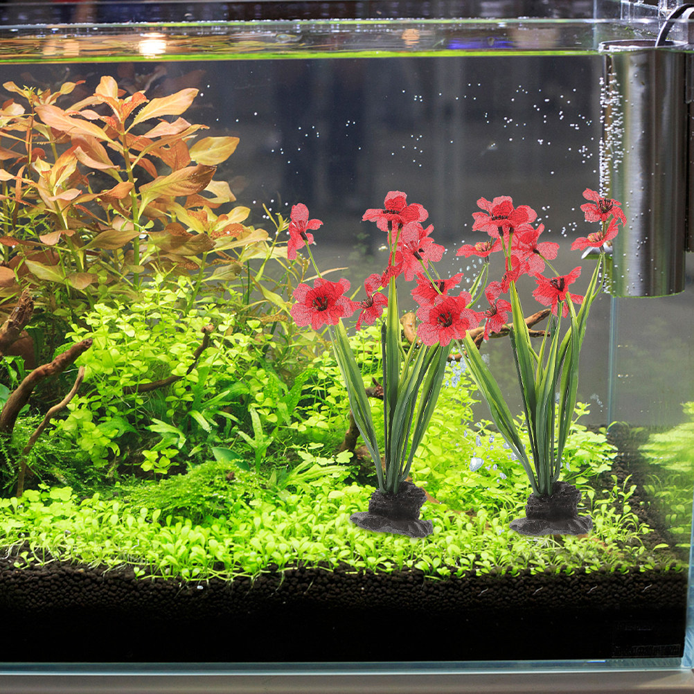 Planted Aquarium For Beginners - 3 шт. реалистичных декоративных элементов для