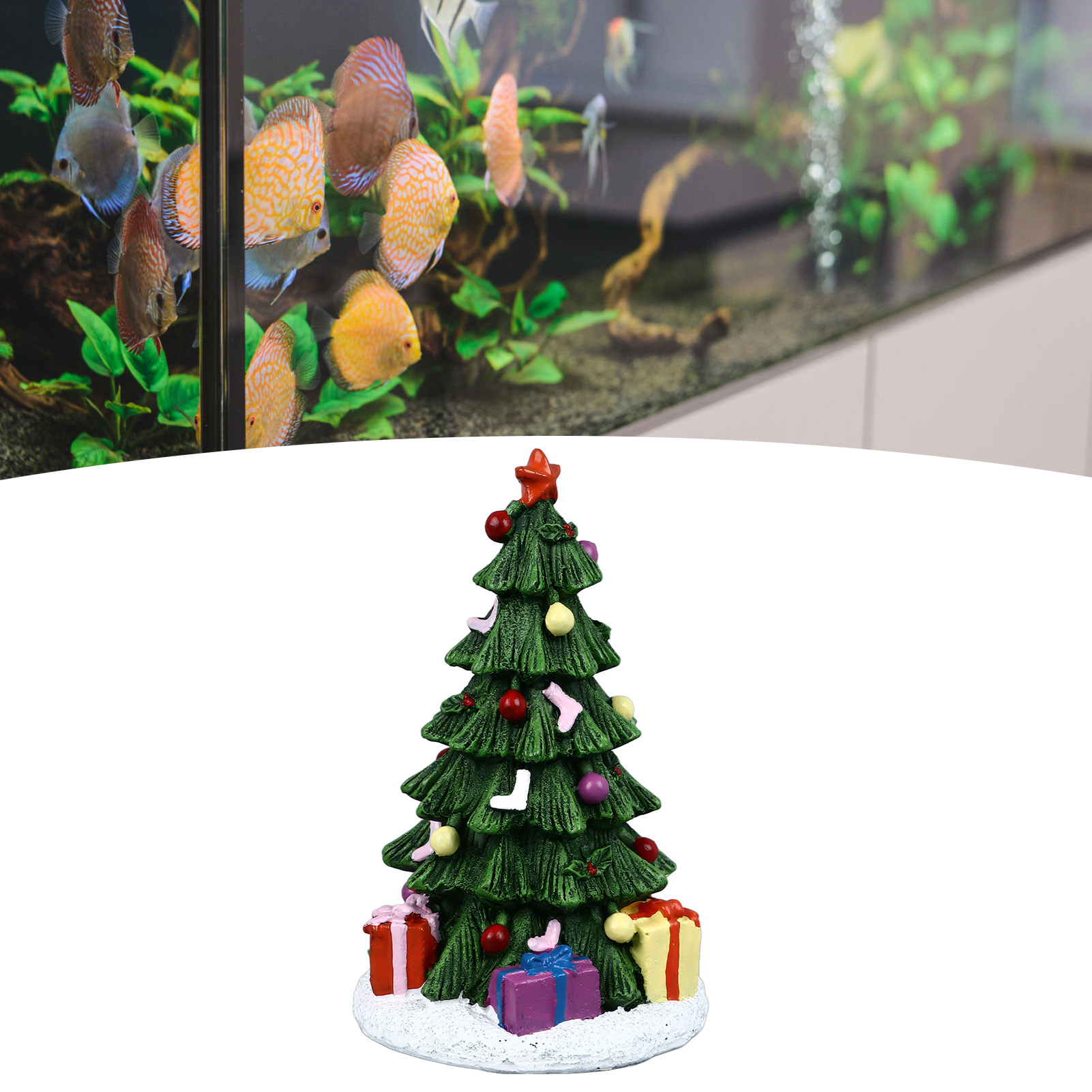 ZK20 Christmas Fish Tank Ornam – обзор и цена Aquarium Plant Roots