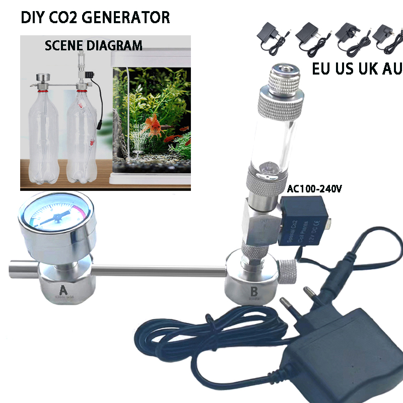 Система для самостоятельного и – обзор и цена Planted Aquarium Co2 System